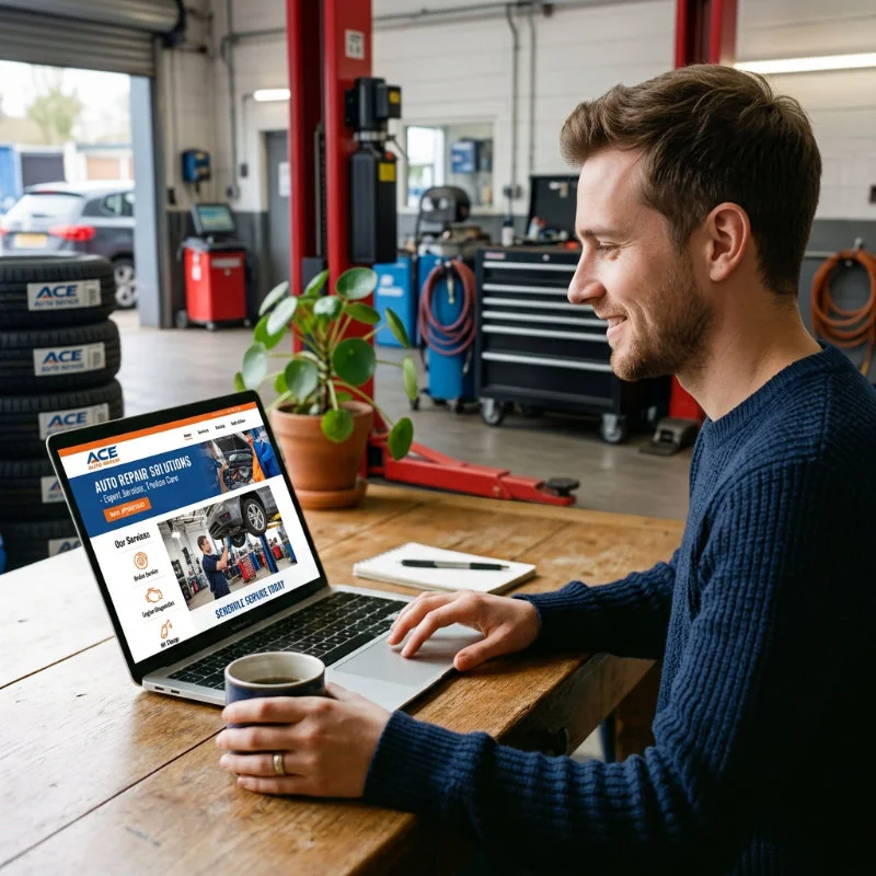 Auto Repair Services Website Design