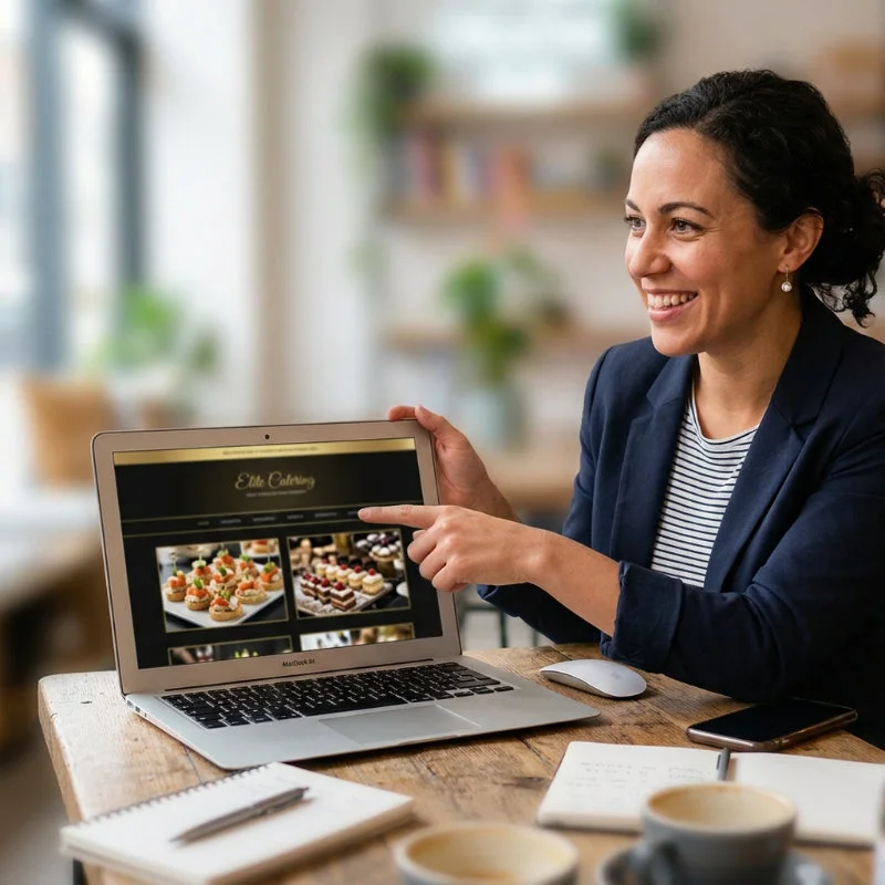 Catering Business Website Design