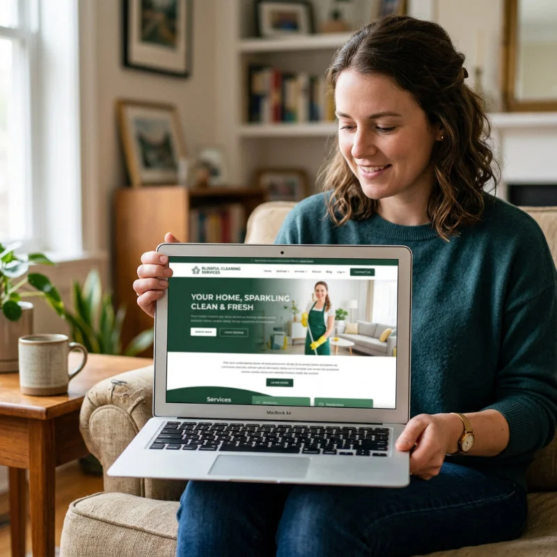 Cleaning Services Website Design