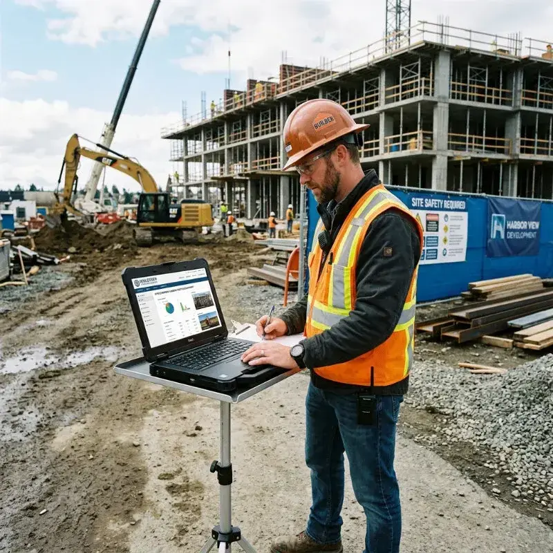Construction Company Website Design
