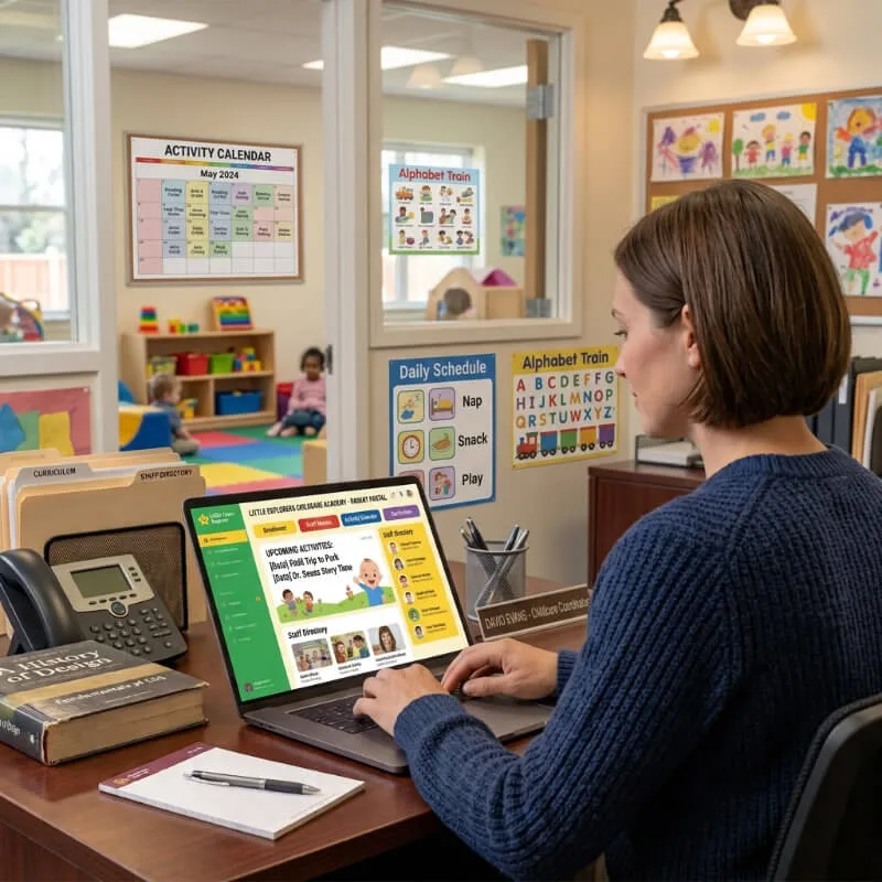 Daycare Website Design