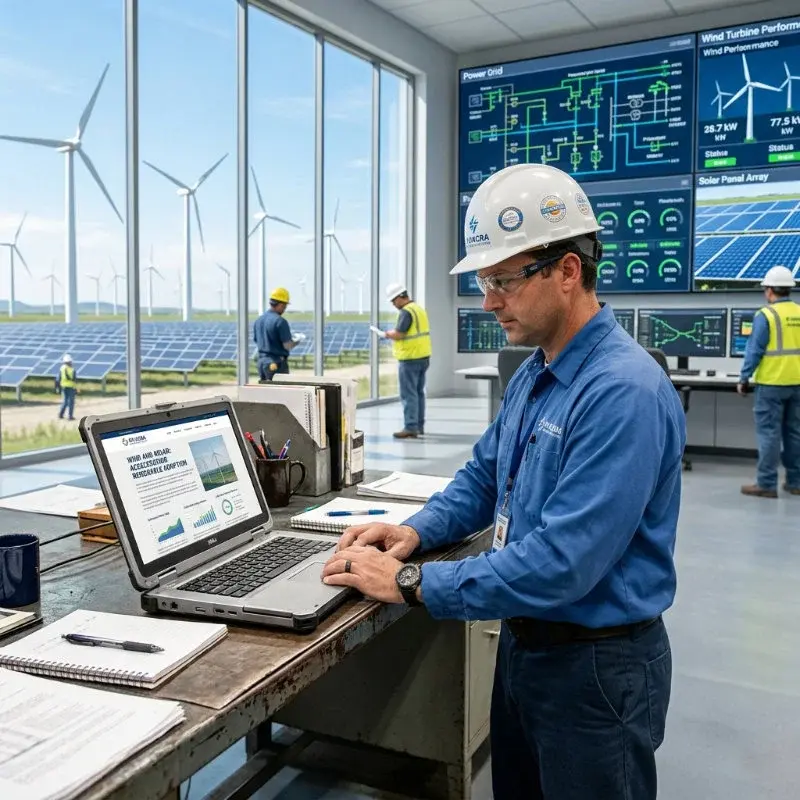 Energy Company Website Design