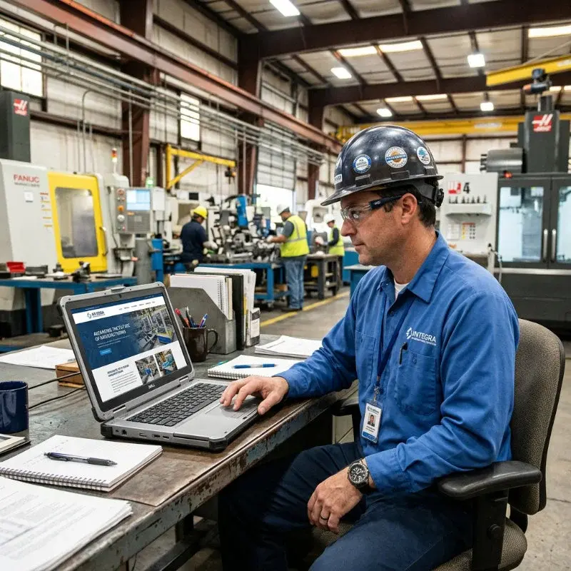Manufacturing Company Website Design