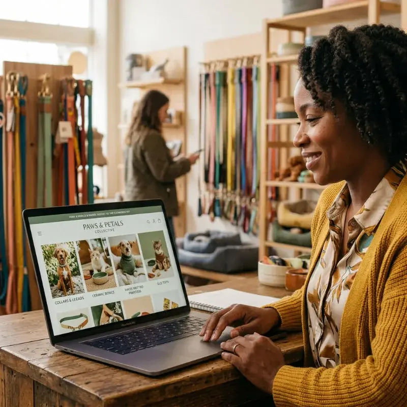 Niche Product Store Website Design