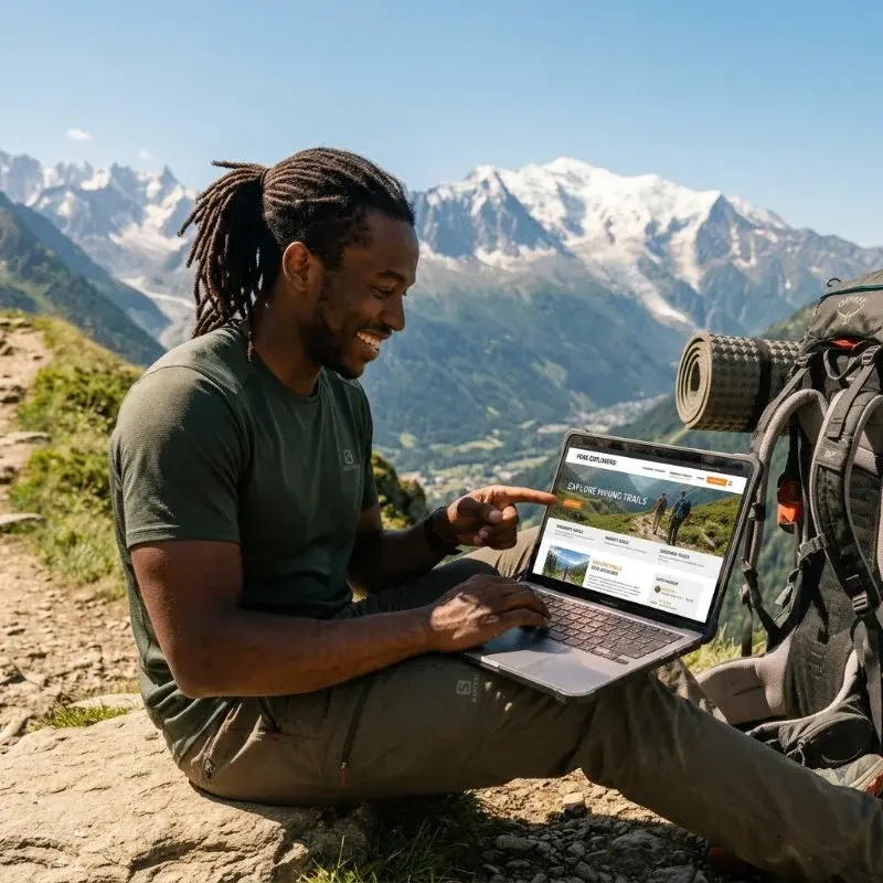 Outdoor Activity Web Design