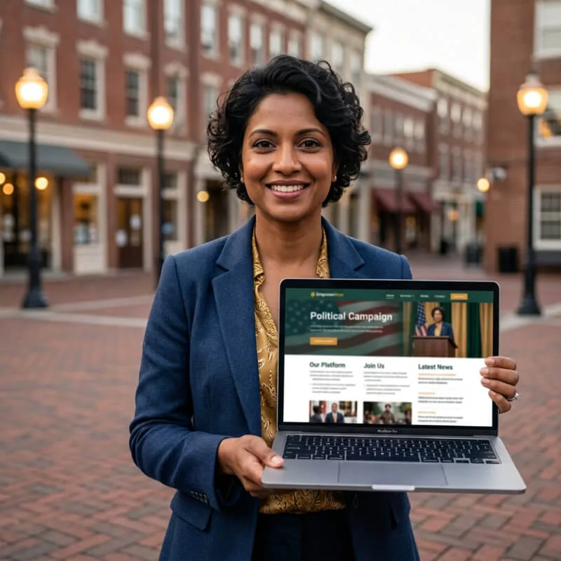 Political Campaign Website Design