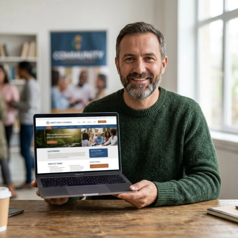 Religious Organization Website Design