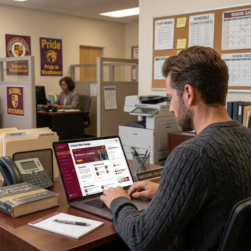 School Website Design