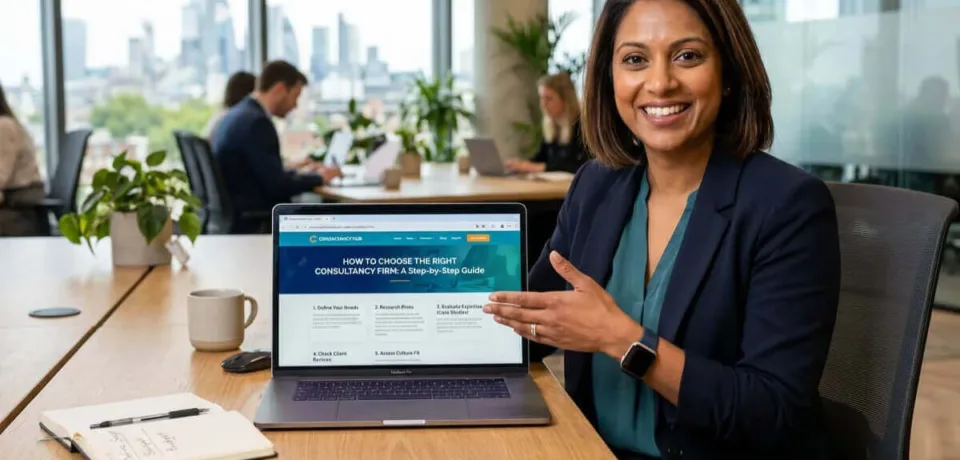 How to Choose the Right Consultancy Firm