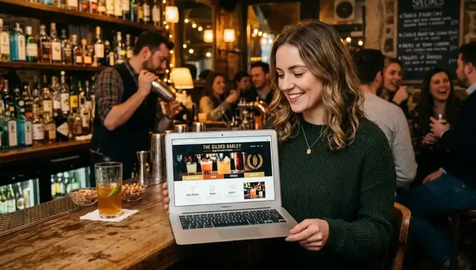 Why Bars Need a Professional Website More Than Ever