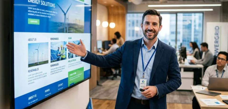 Why Energy Companies Need a Professional Website