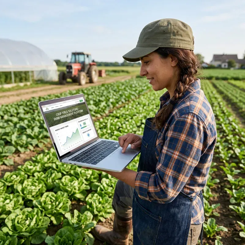 Agricultural Business Website Design