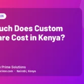 How Much Does Custom Software Cost in Kenya? How Much Does Custom Software Cost in Kenya?